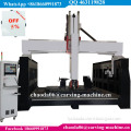 Big Z Axis Large Heavy Duty 3D Engraving Machine 5 Axis, 5-Axis CNC Router Wood